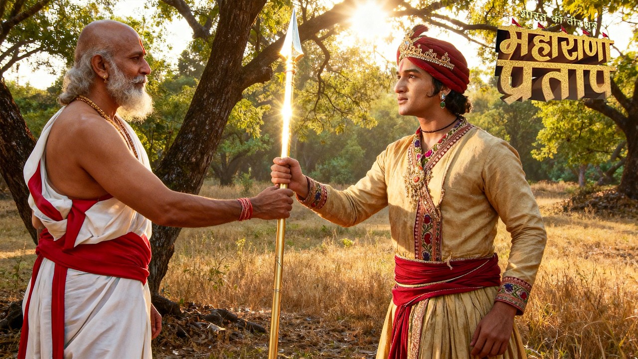 आचार्य राघवेंद्र ने महाराणा प्रताप को दिया दिव्य भाला | भारत का वीर पुत्र | महाराणा प्रताप 2026