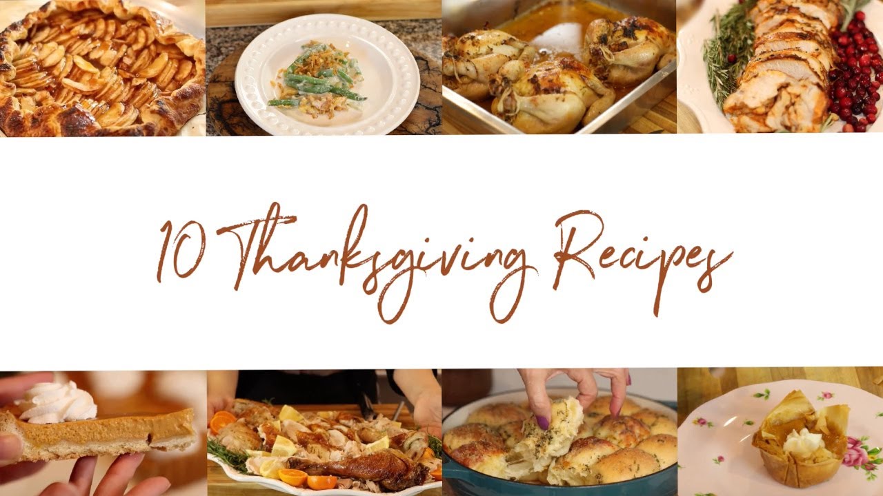 10 DeliciousThanksgiving Recipes