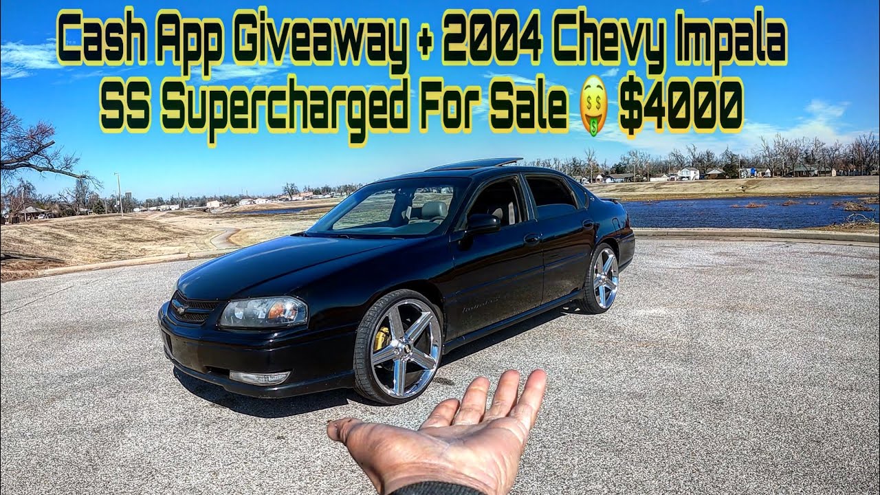Cash App Giveaway + 2004 Chevy Impala SS Supercharged On 22’s Irocs For Sale 🤑 $4000