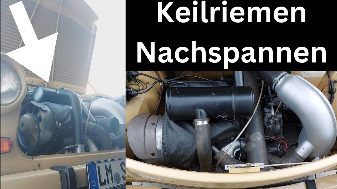 Keilriemen Nachspannen bei Steffen