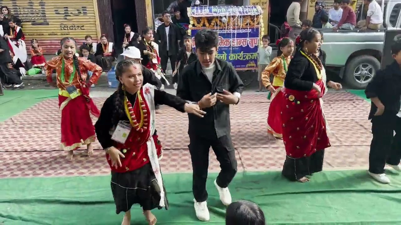 THE DYNAMIC DANCE GROUP BAGLUNG // KASMIRE PACHEURI DANCE // 2081 DEUSI BHAILO.