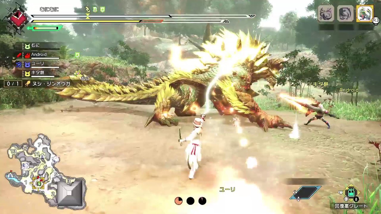 [モンハンライズ]　PS版:武器でも作ろうか！:参加型【MHR】