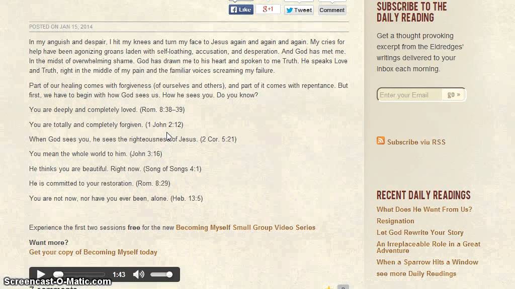 Ransomed Heart Devotionals