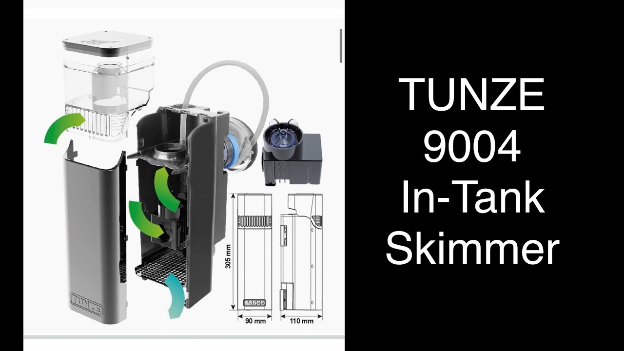 Tunze 9004 Skimmer In-Tank Quiet Comline Doc Skimmer Saltwater Coral Reef Aquarium
