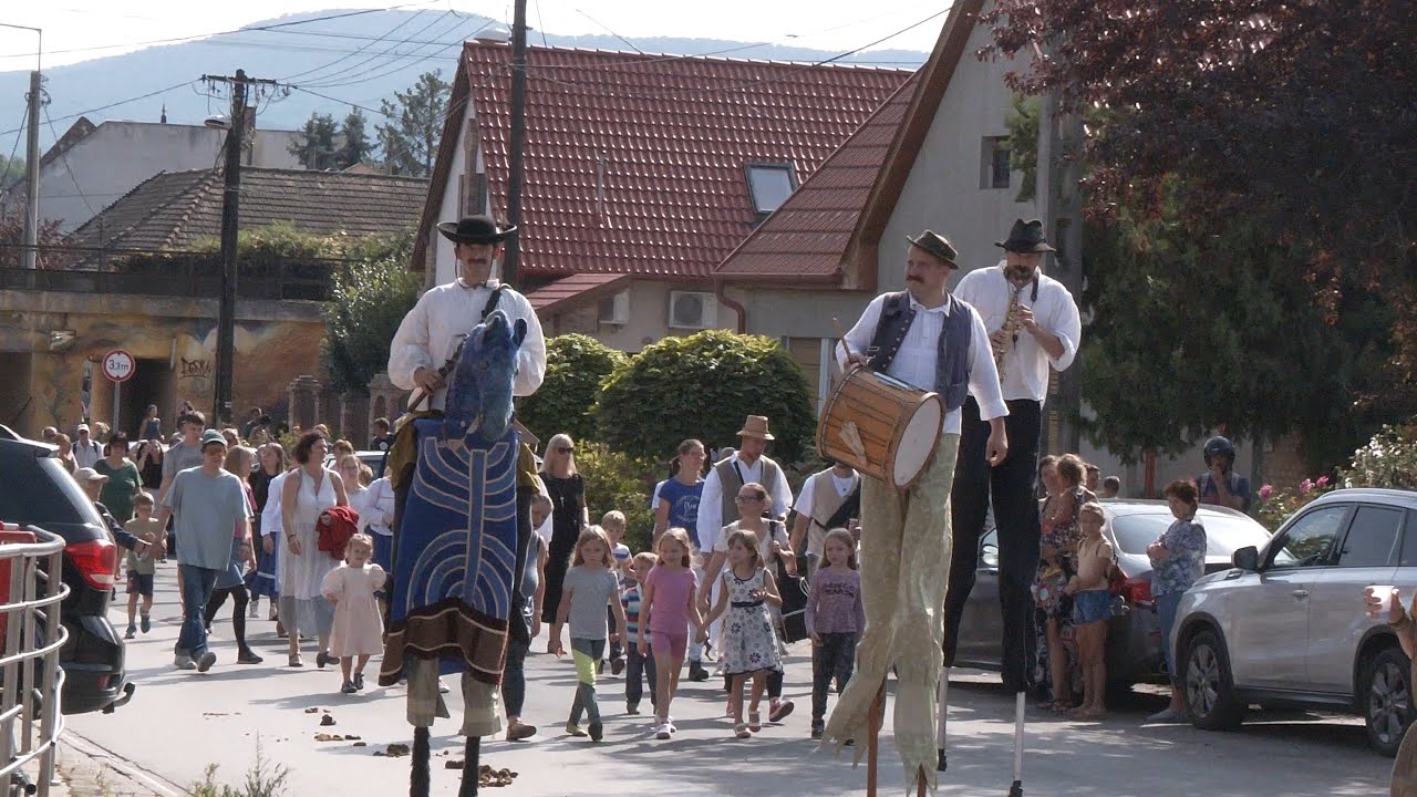 Szüreti felvonulás Verőcén 2025. szeptember 13-án.