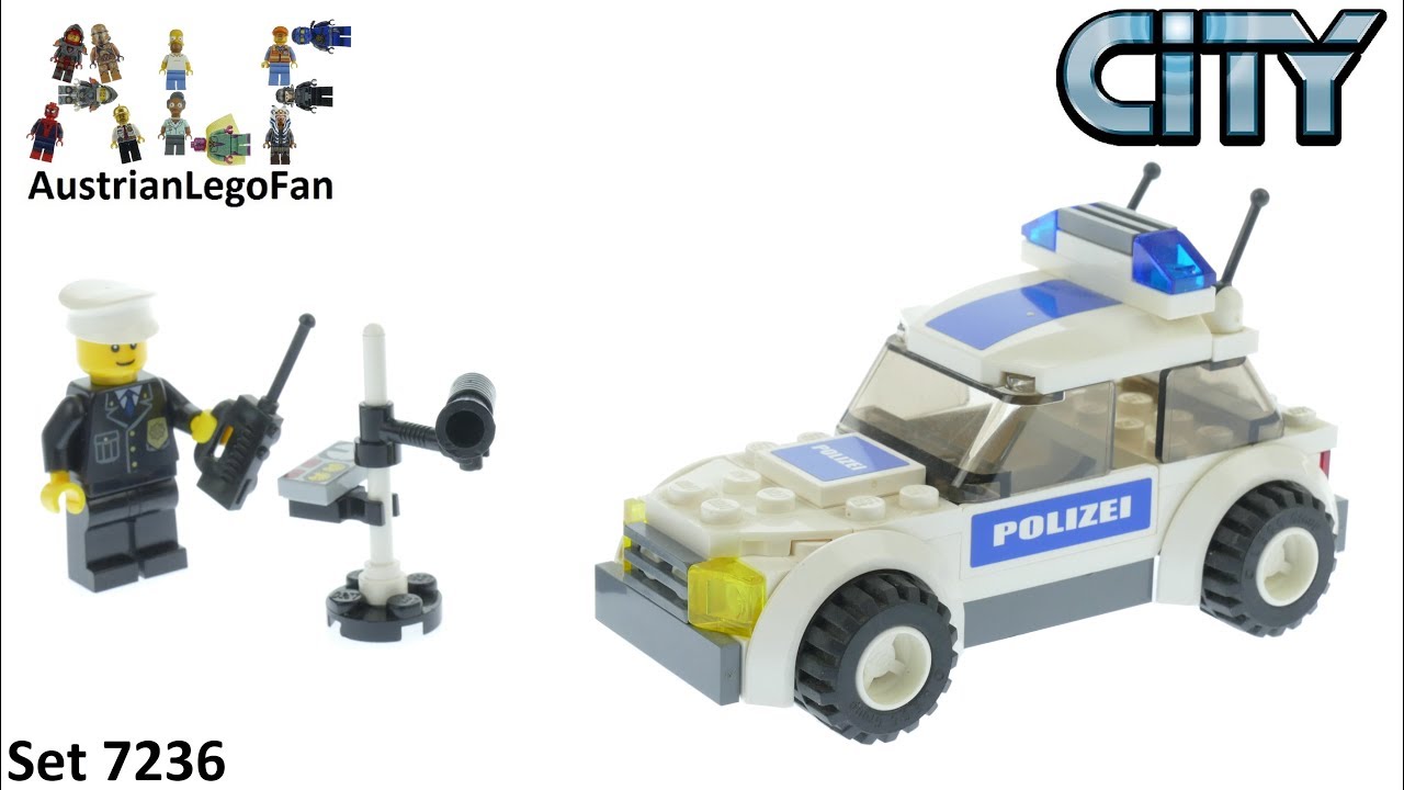 Lego City 7236 Police Car - Lego Speed Build Review