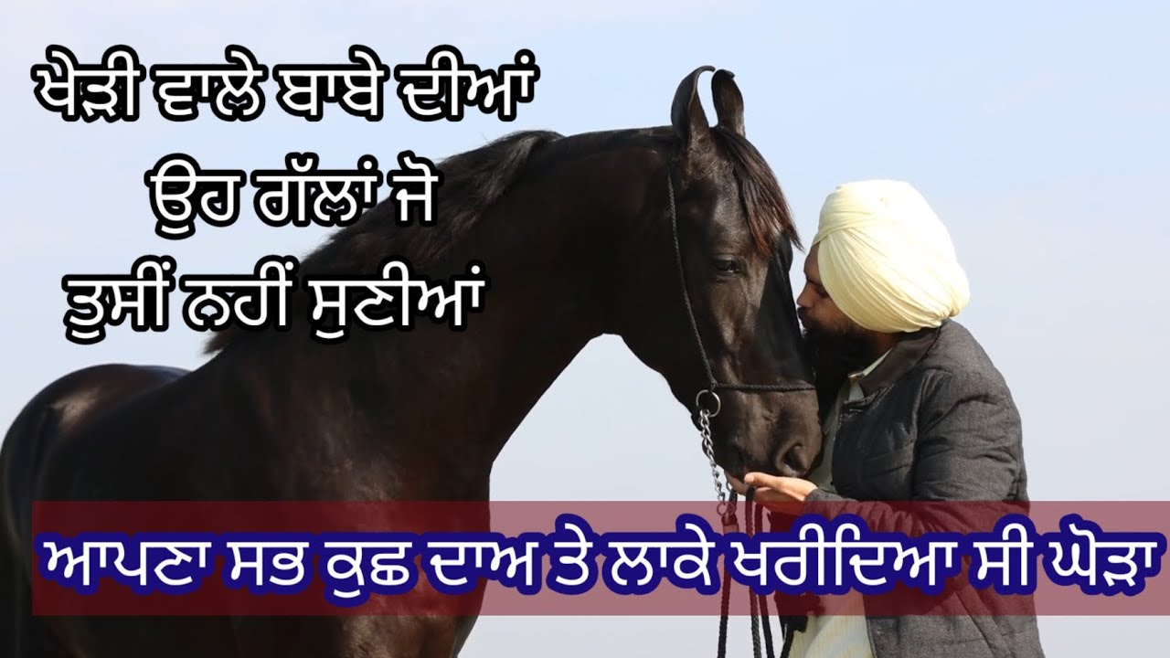 ਜੇਕਰ ਸਿੱਧੂ ਮੂਸੇ ਵਾਲਾ ਘੋੜੇ ਖਰੀਦ ਲੈਂਦਾ ਤਾਂ.. ਸੁਣੋ ਕੀ ਕਿਹਾ ਖੇੜੀ ਵਾਲੇ ਬਾਬੇ ਨੇ Champion Punjab Shingar
