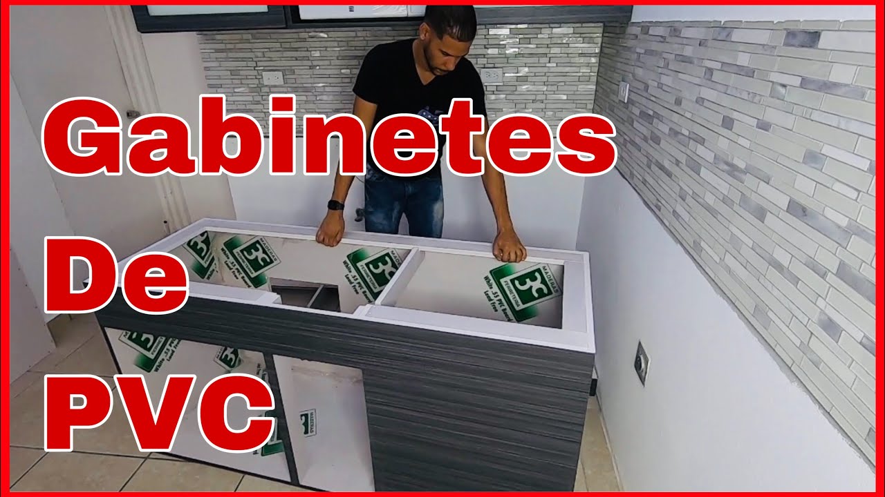 El curso de gabinetes en pvc || Ebanistería en pvc