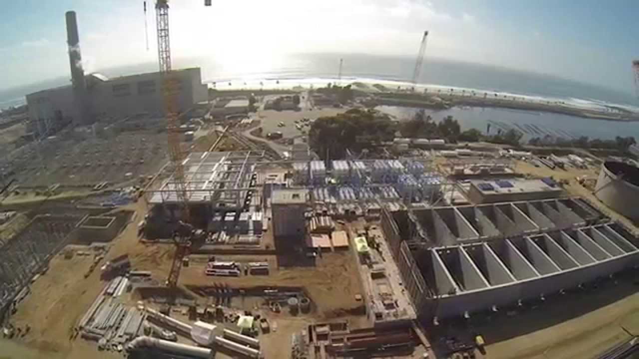 Carlsbad Desalination Plant aerial view