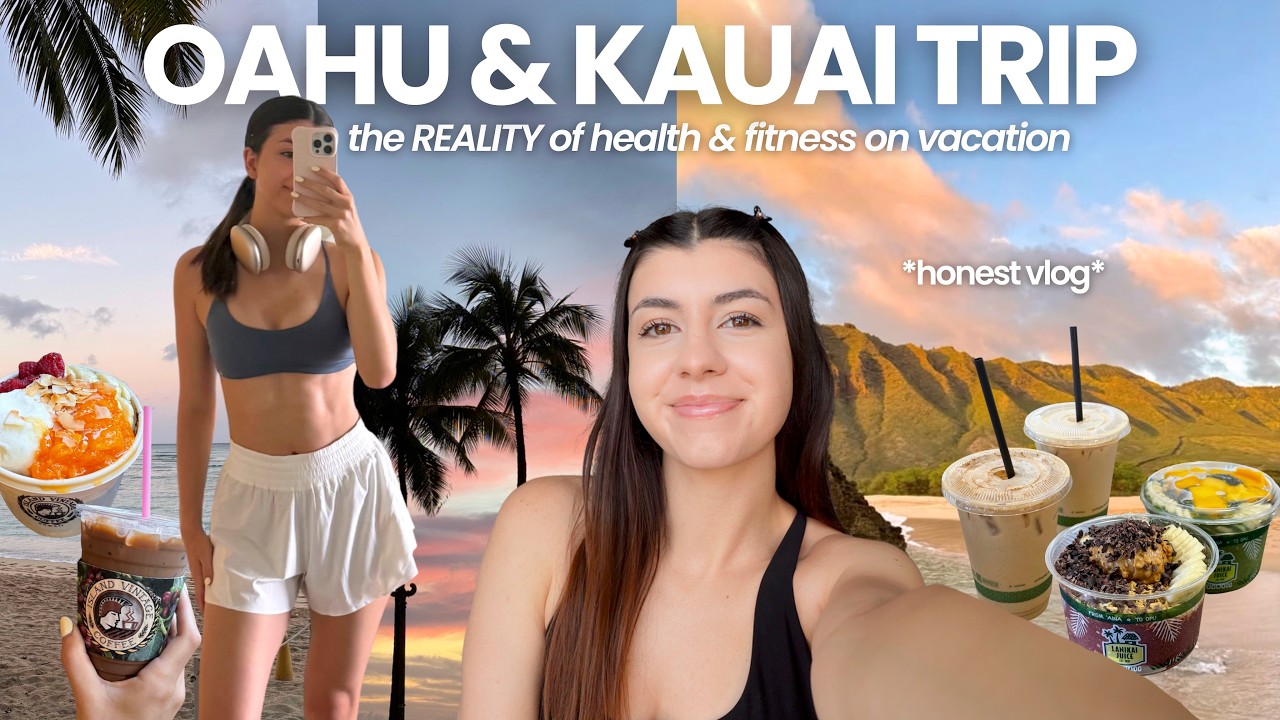 POV: trying to balance health & fitness on vacation *vlog*