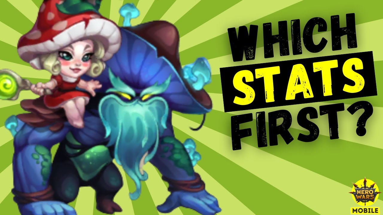 Stat Priority for Mushy & Shroom | Hero Wars Mobile