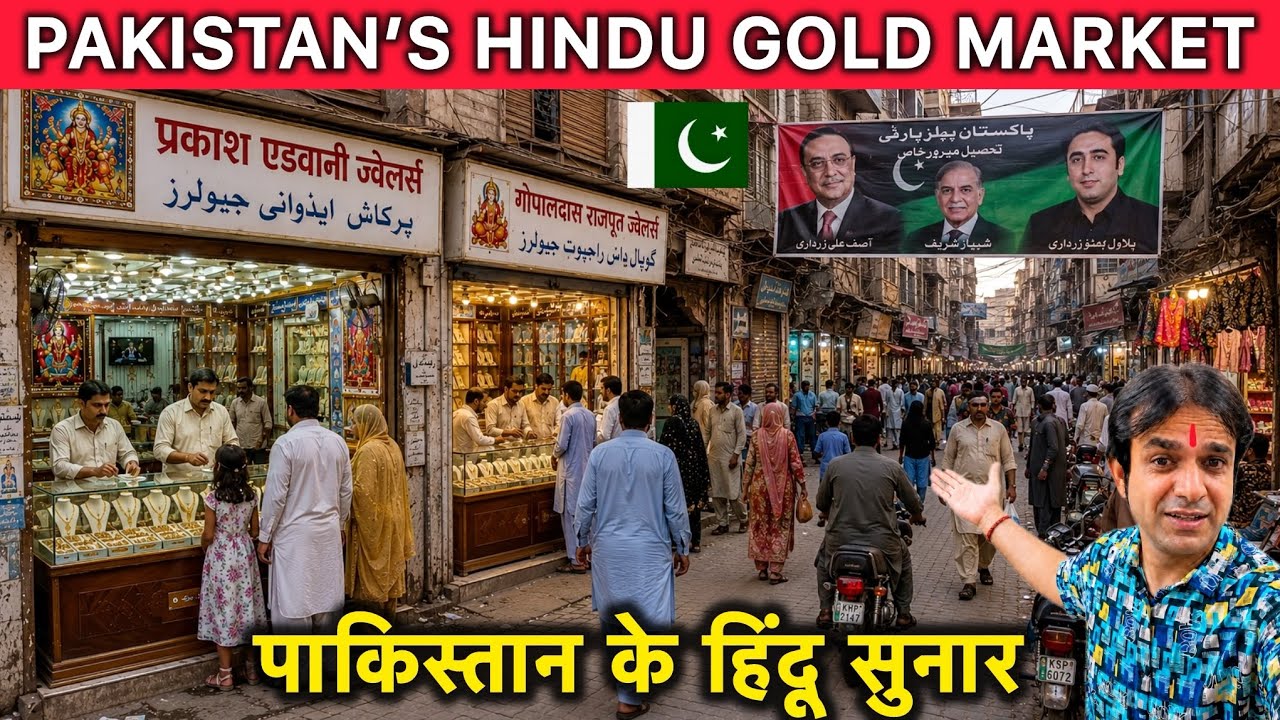 Pakistan&rsquo;s Hindu Gold Market 🇵🇰 | Hindu Jewellers In Pakistan 