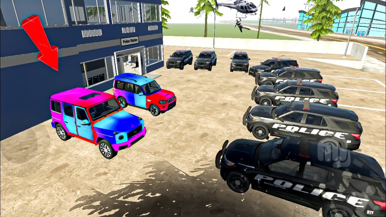 🚔 I Stole a Car From Inside the Police Station 😱 | Indian Bike Driving 3D
