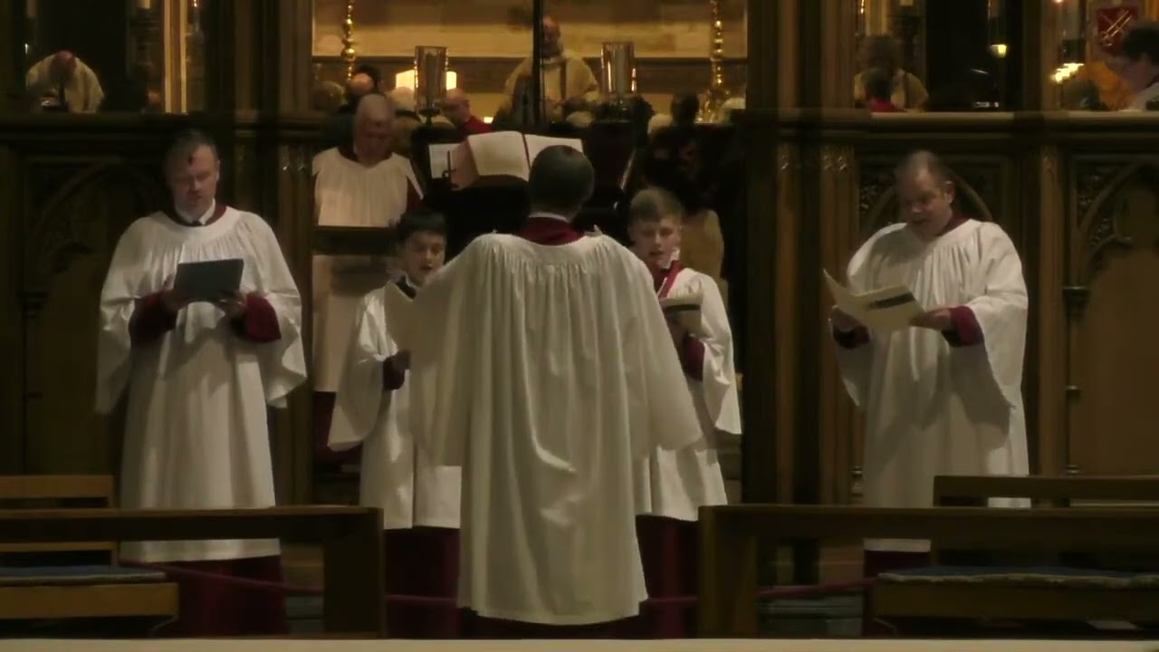 Allegri Miserere performed by Winchester Cathedral Choir dir. Andrew Lucas on Ash Wednesday 2025