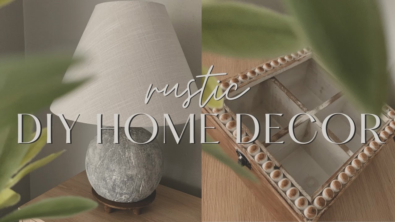 DIY HOME DECOR | RUSTIC VINTAGE INSPIRED 2023
