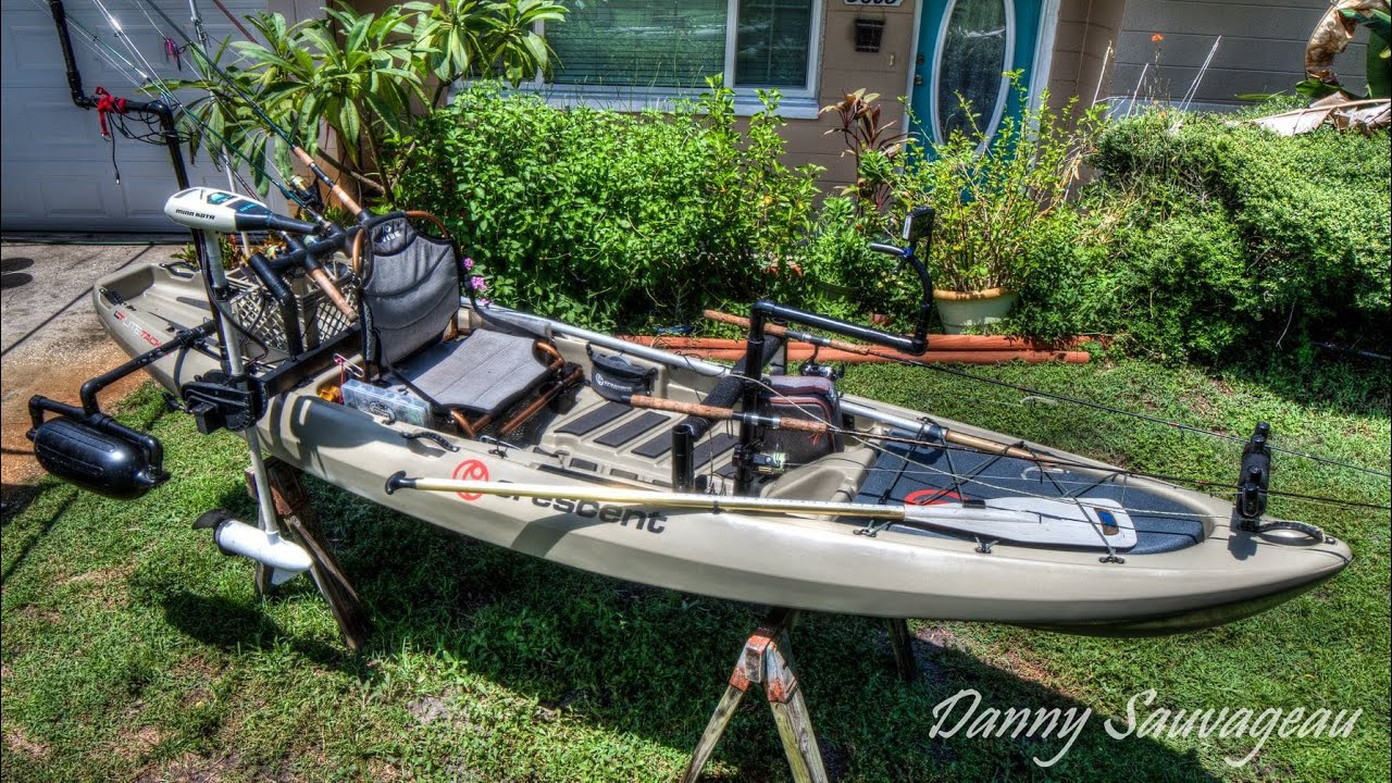 Crescent Light Tackle Kayak Modifications
