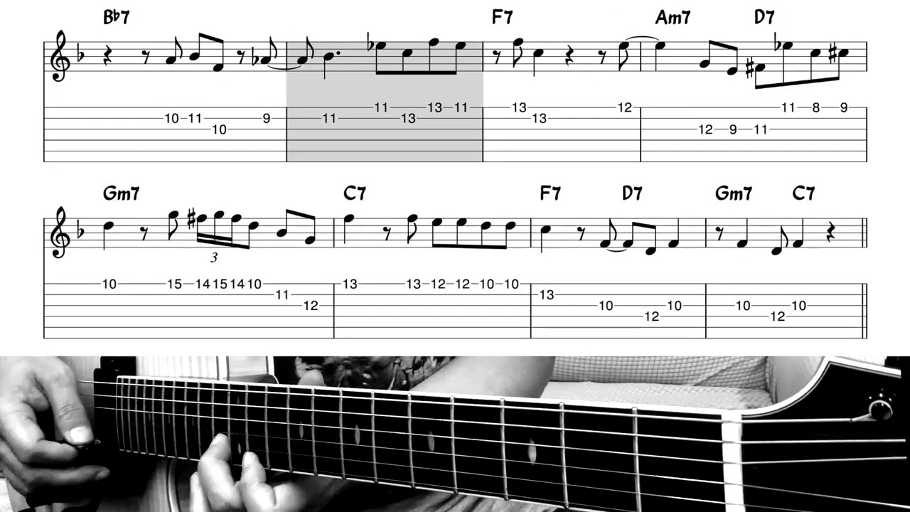 Billie's Bounce | Charlie Parker - Head Transcription + TAB