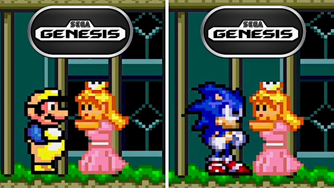 Mario & Sonic On The Same Sega Genesis Bootleg?! [Let's Compare]
