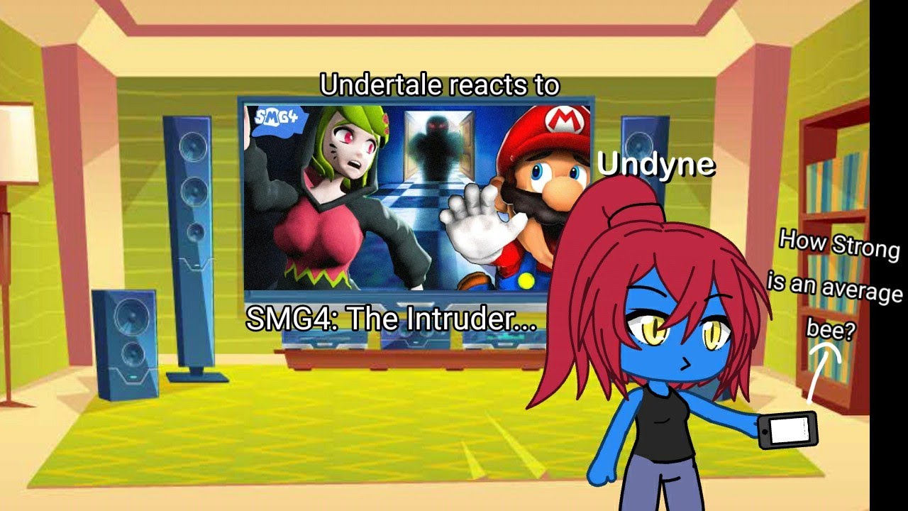 Undertale Reacts to SMG4: The Intruder...