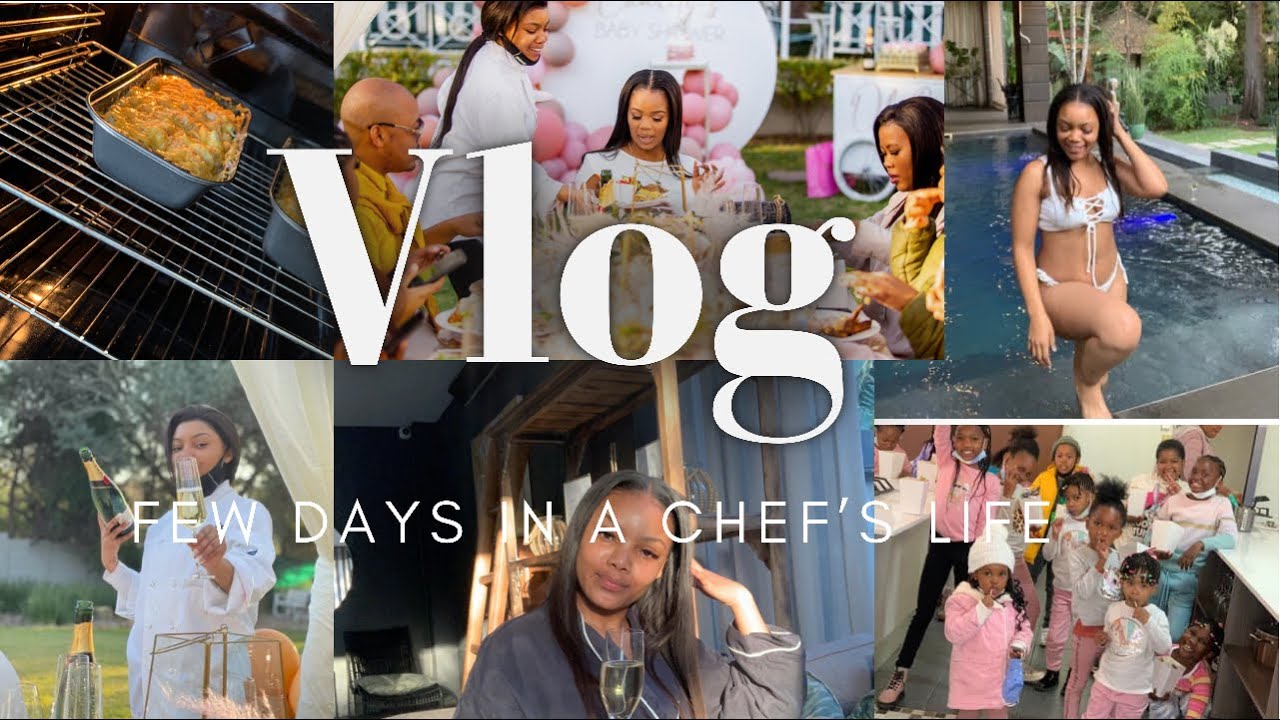 A FEW DAYS IN MY LIFE: Chef Life,South African Youtuber, Vlog, South African Chef