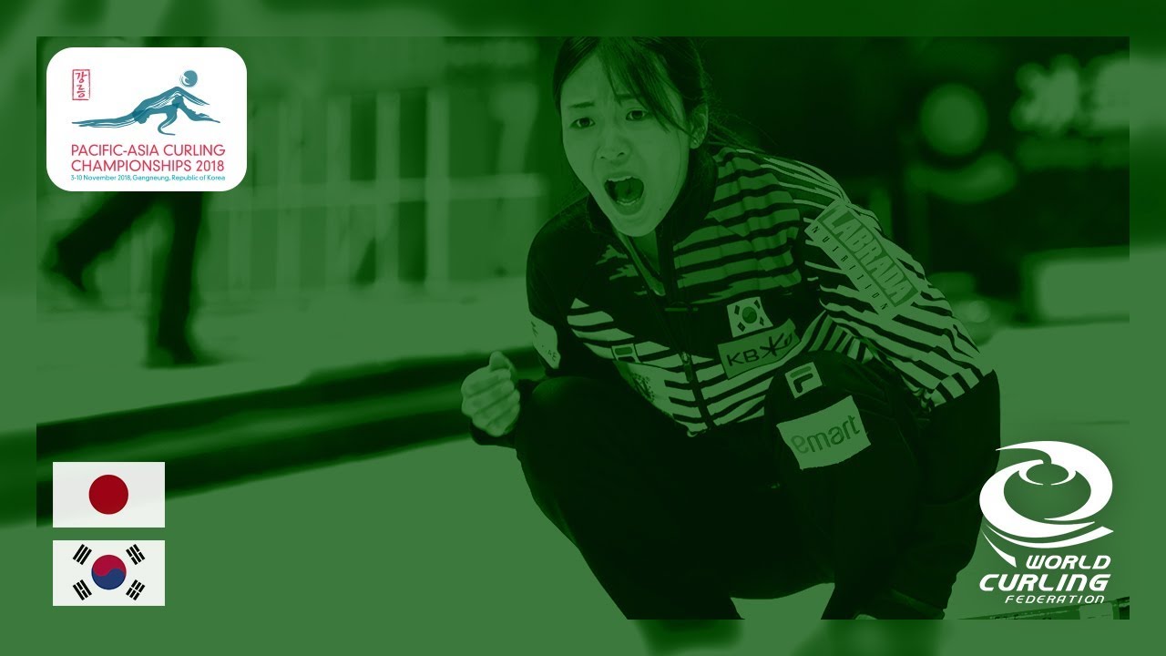 Japan v Korea - Women - Round Robin - Pacific-Asia Curling Championships 2018