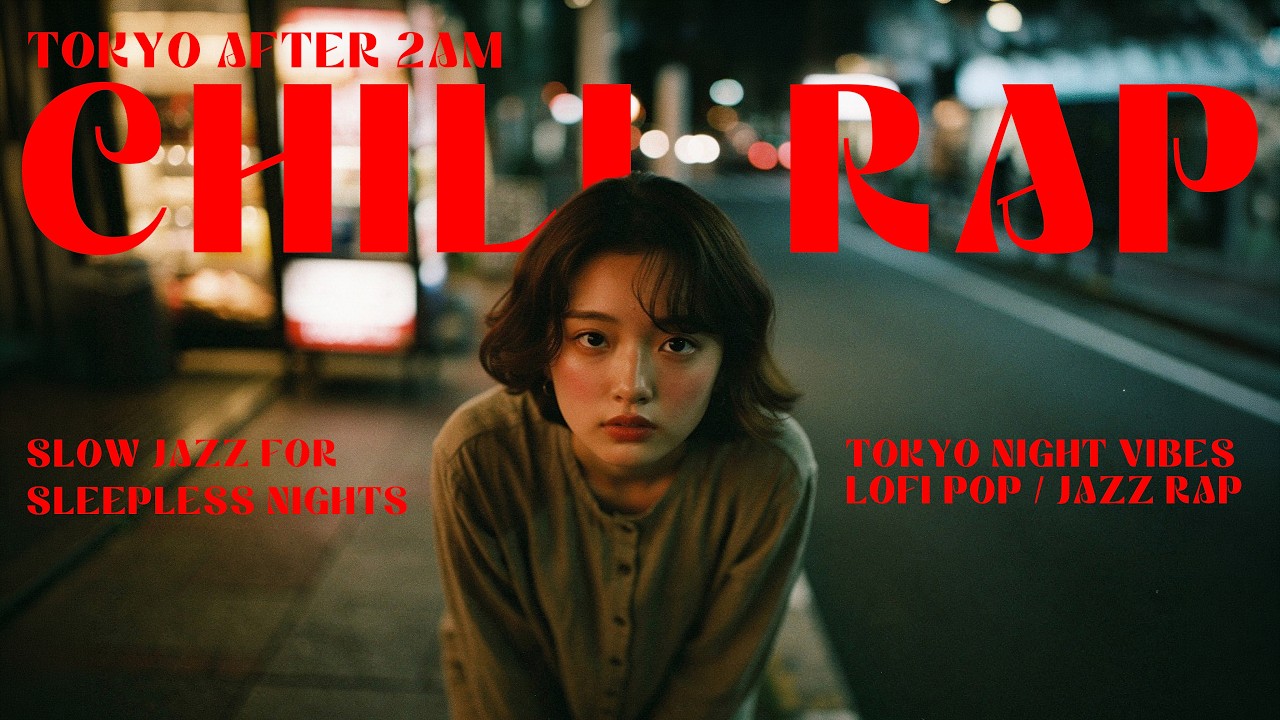 Tokyo Night Chill Rap – Smooth Rap Beats for Study & Relax🌙🎧