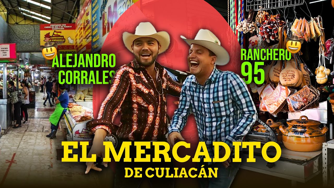 EL MERCADITO de Culiacán con mi compa RANCHERO 95 | Esto fue lo que comimos y compramos…