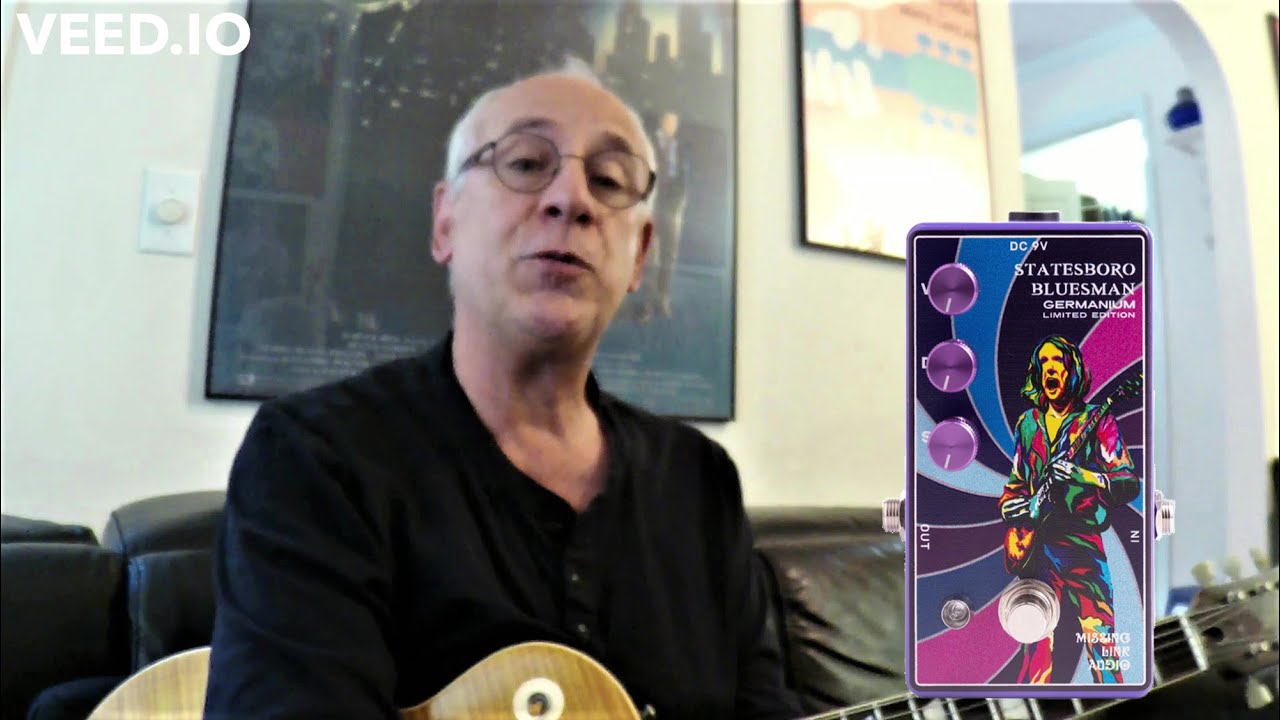 Dr. D Introduces the Limited Edition Germanium Statesboro Bluesman Pedal