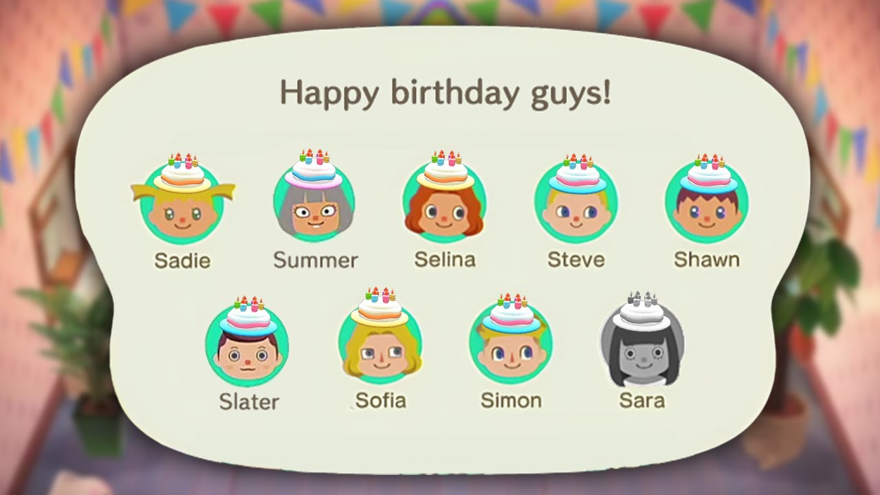 What Happens if 9 Humans Share the Same Birthday in the Game