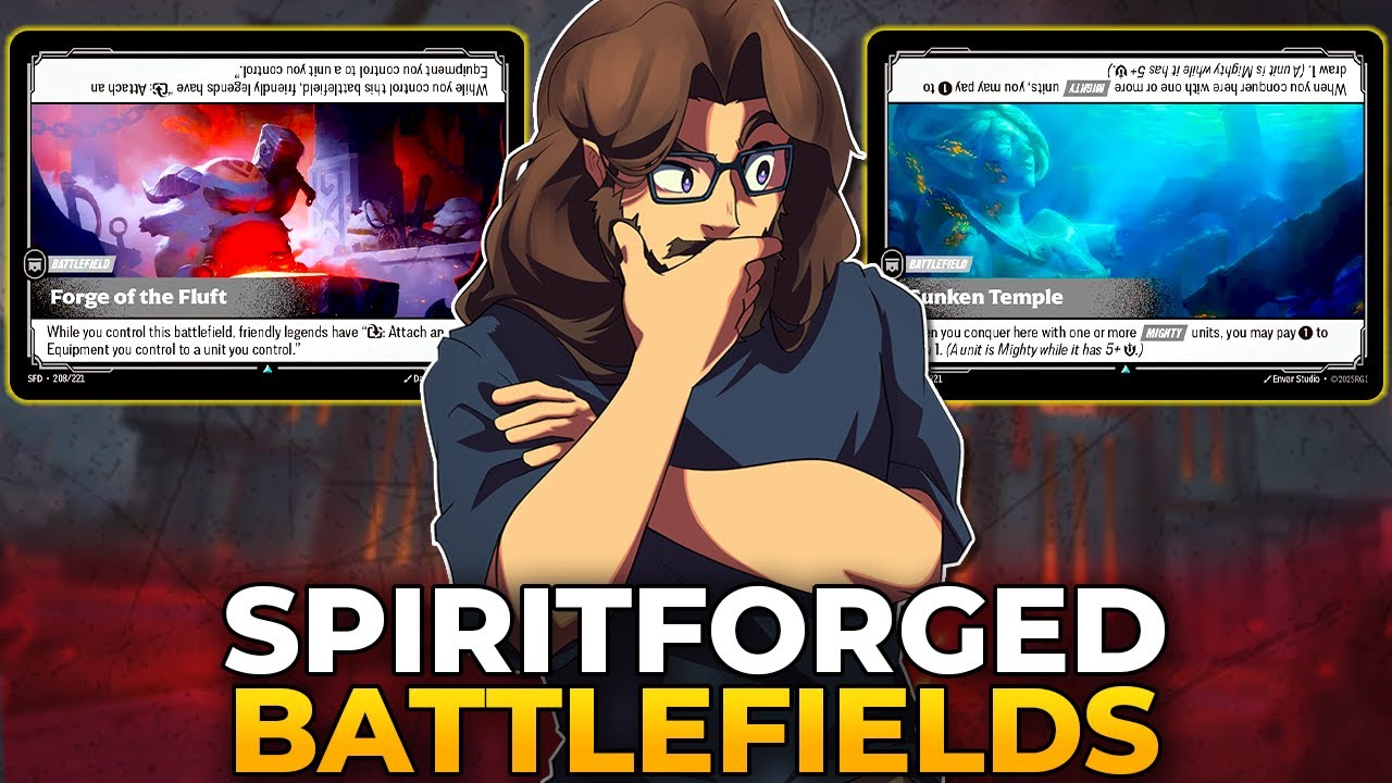 Новые поля сражений Spiritforged просто потрясающие! Riftbound - League Of Legends TCG