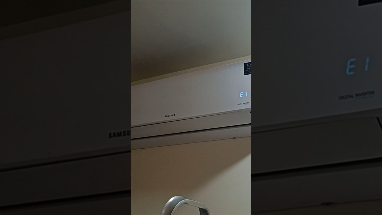 Samsung Ac inverter error E1
