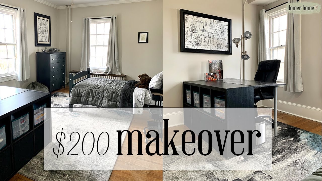 $200 BEDROOM MAKEOVER