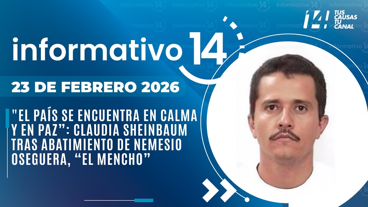 El país se encuentra en calma y en paz: Sheinbaum tras abatimiento de Nemesio Oseguera, “El Mencho”