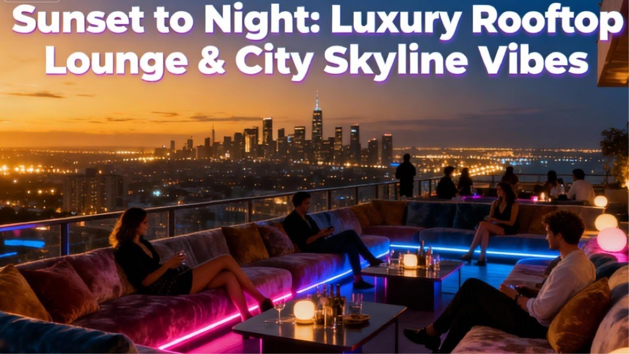 Chill Deep Lounge House 🌃 Night City Drive Music #chillout #music #housemusic