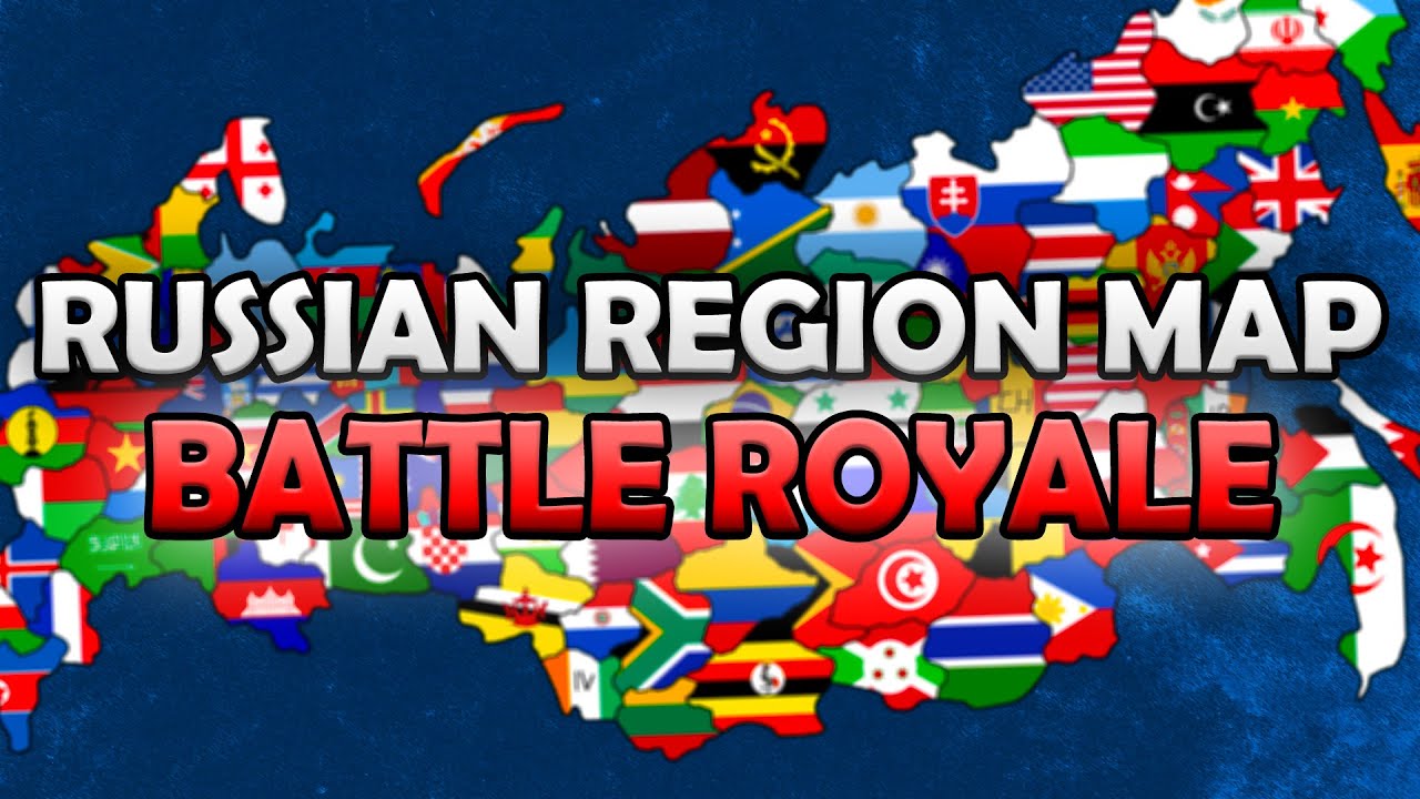RANDOM WAR 100 BATTLE ROYALE! - Map of Russian Region EP 3