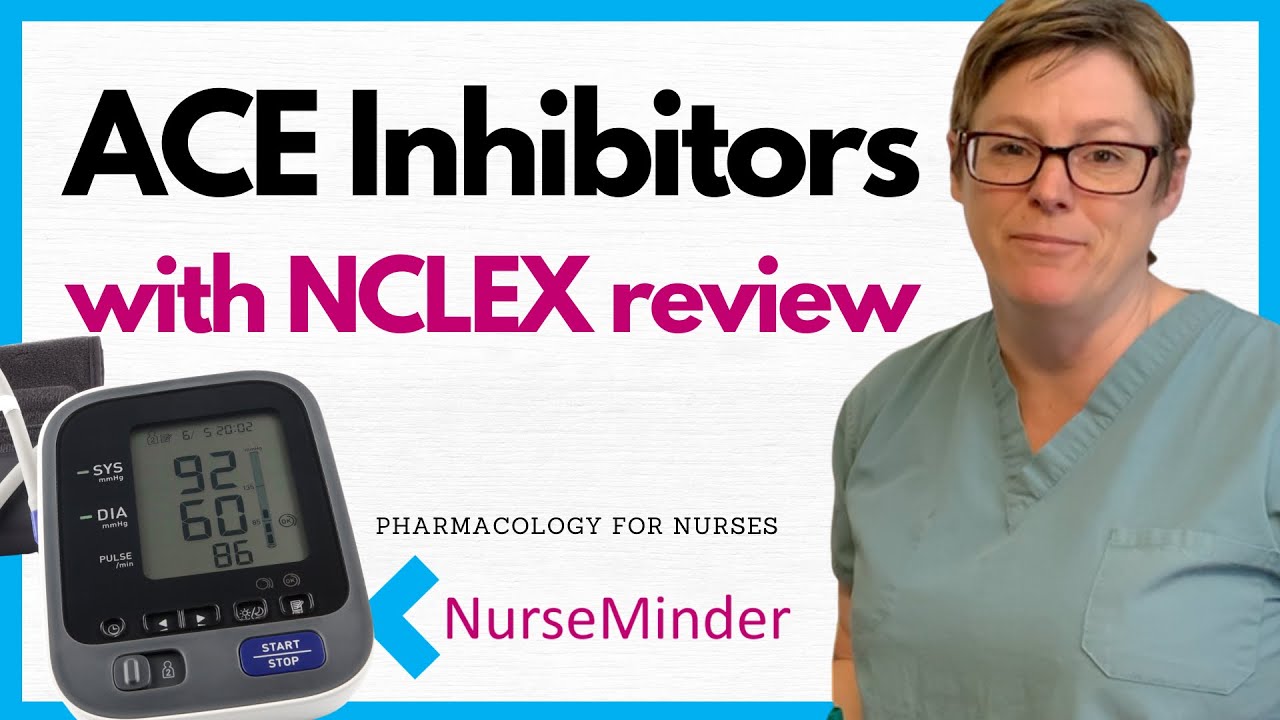 How Do ACE Inhibitors Work i.e. Ramipril (Nursing Pharmacology)