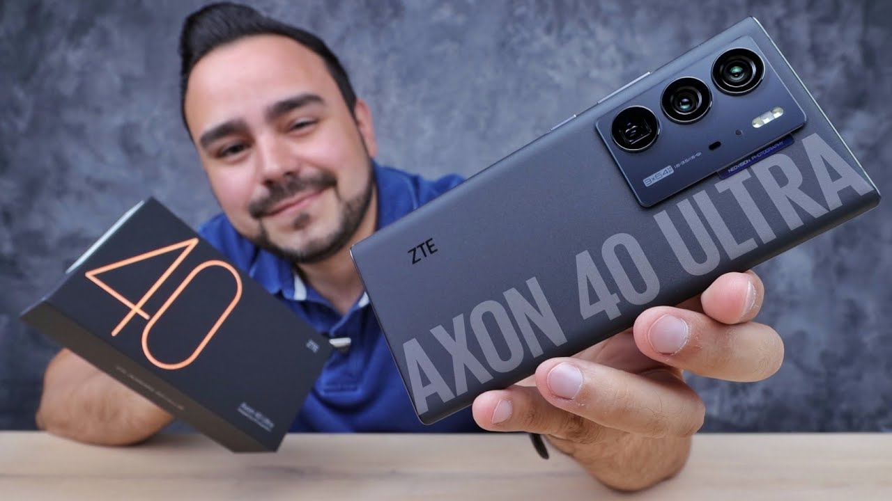 EXCLUSIVO ! Será o melhor do MUNDO ? ZTE Axon 40 ULTRA 5G