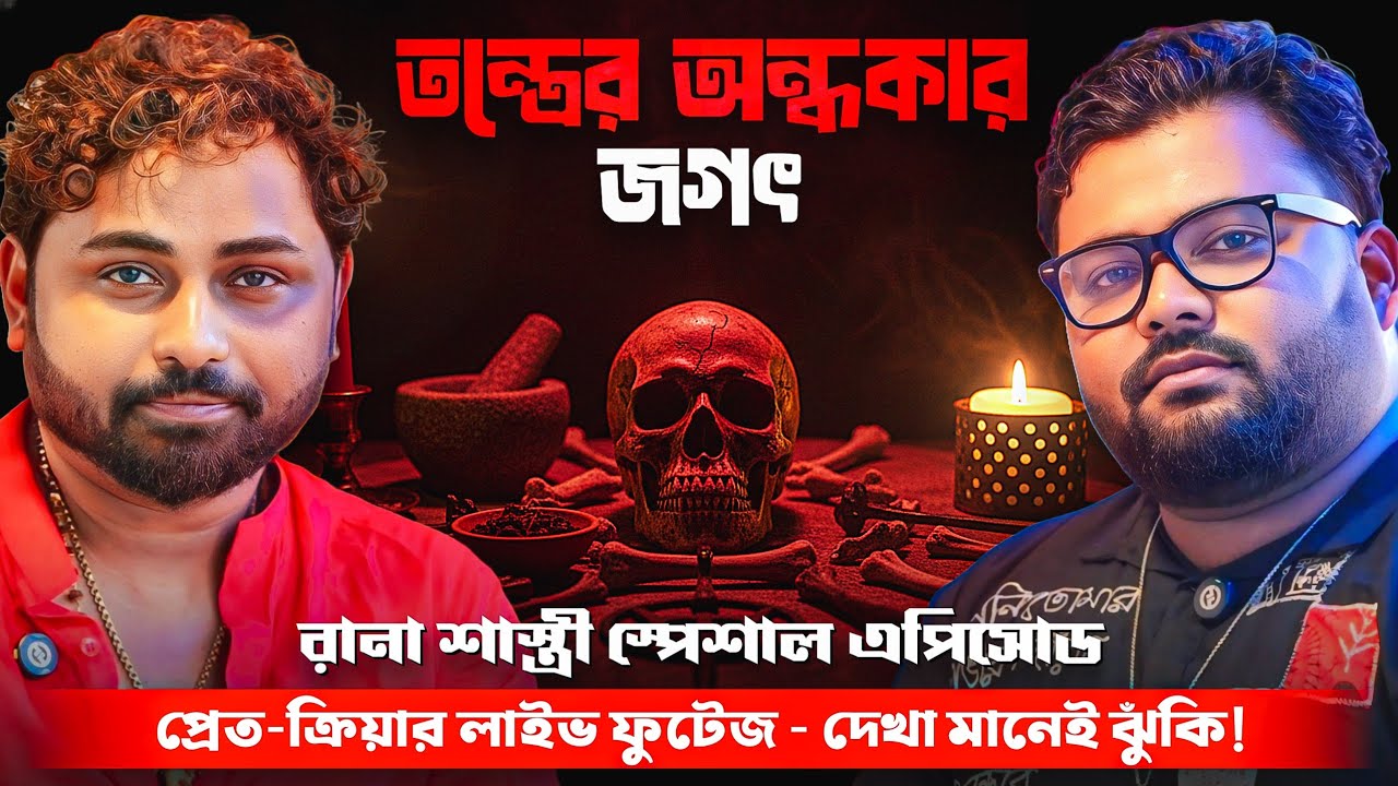 প্রেতচালন কি সত্যি? বশীকরণ, বান মারা ও তান্ত্রিক ক্রিয়ার অন্ধকার জগত | Rana Shastri Special Podcast