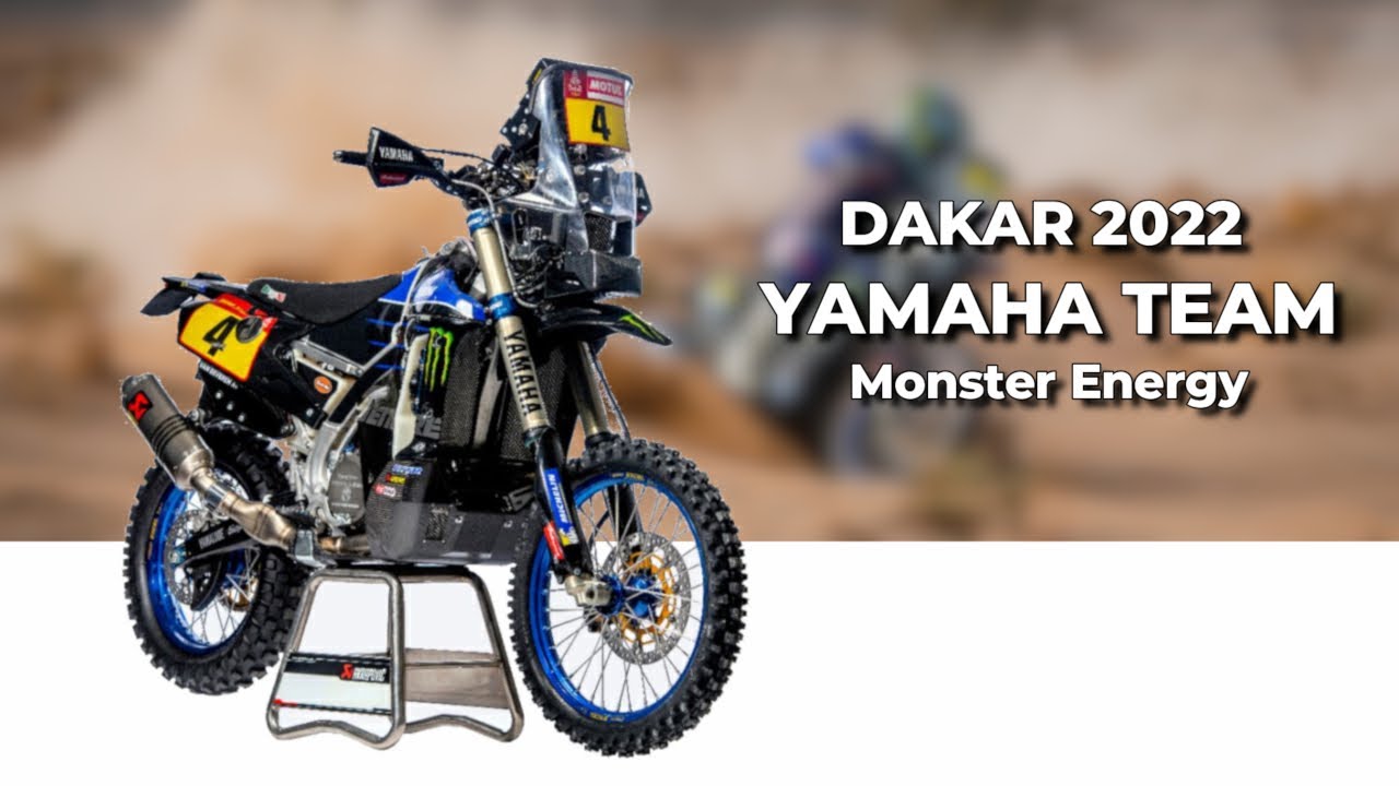 DAKAR 2022 TEAM YAMAHA MONSTER ENERGY