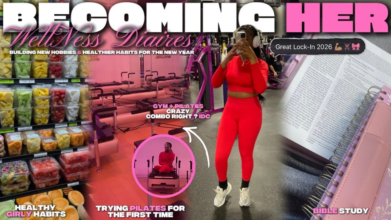 GETTING MY LIFE TOGETHER IN A WEEK : monthly reset | New Habits, Grocery Restock,Pilates