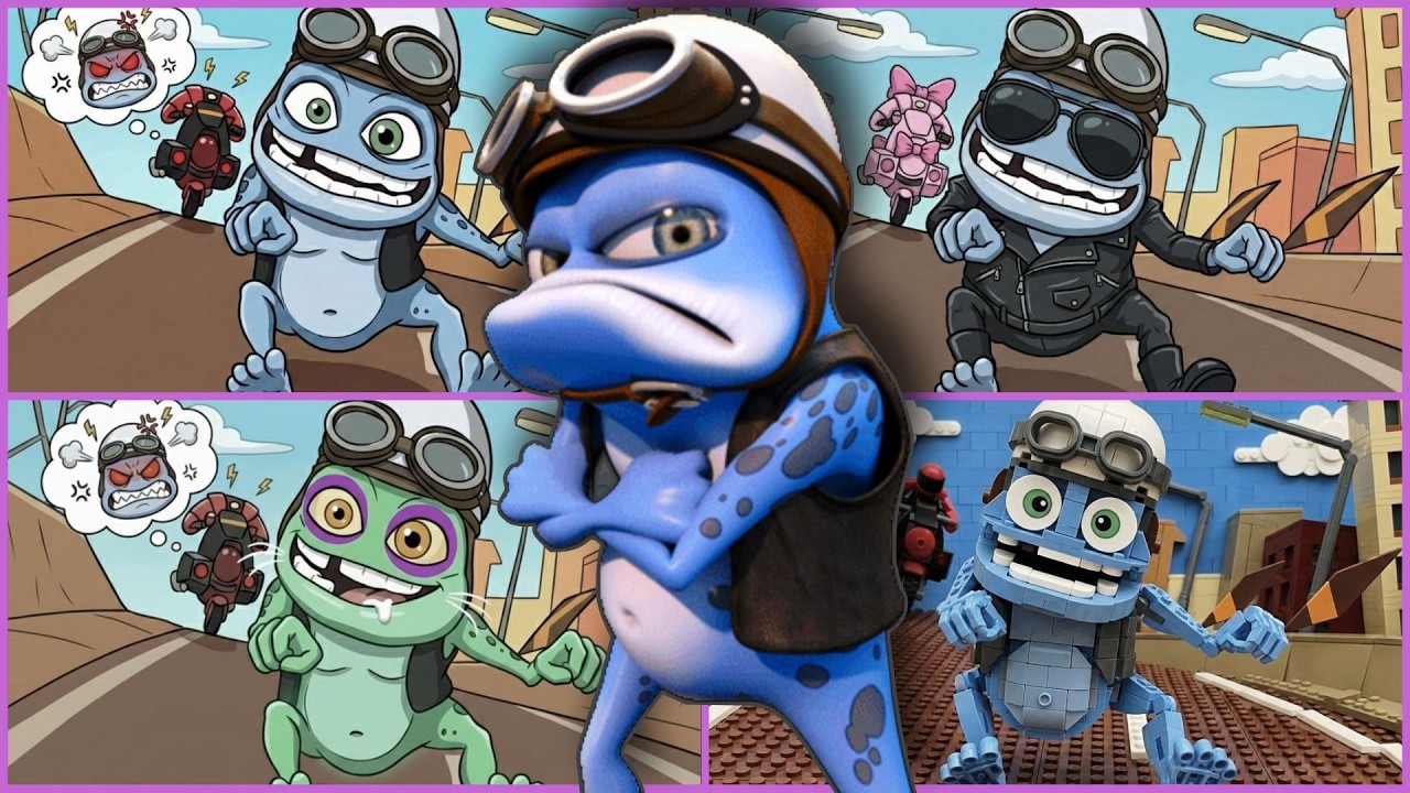 Crazy Frog 🐸 Tiles Hop but SPEED x2 ⚡️😱