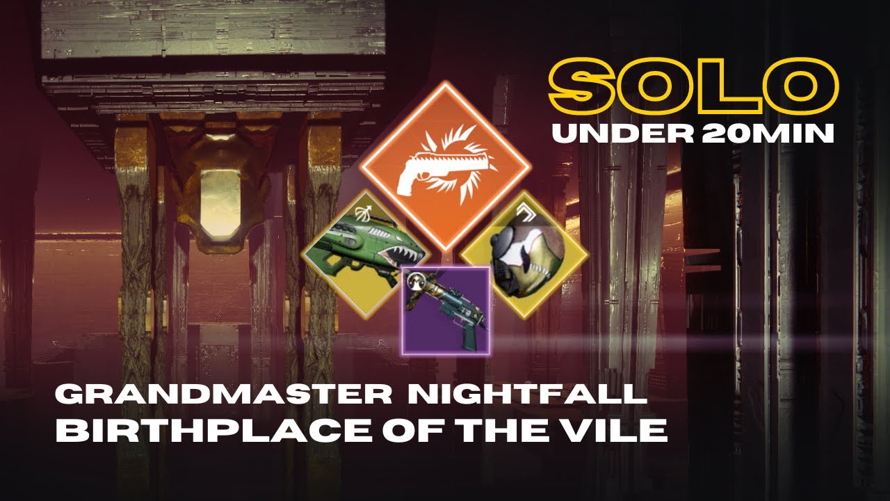 Solo Grandmaster Nightfall 