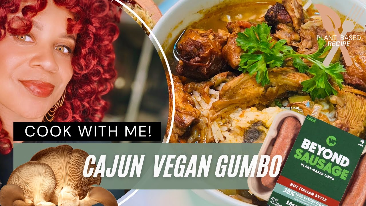 New Orleans Style Vegan Gumbo (Plant Based Recipes For Beginners)