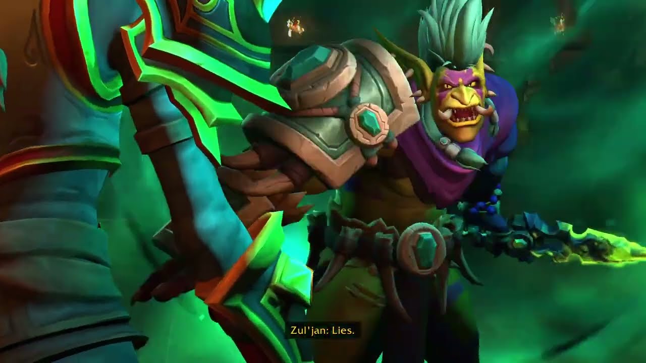 Zul'jin ratuje siostrę | World of Warcraft: Midnight: Klątwa Ula'tek