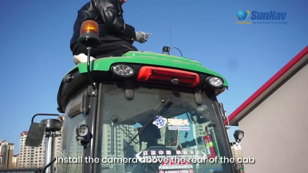 Sunnav AG500 GPS Auto-steer system Installation video