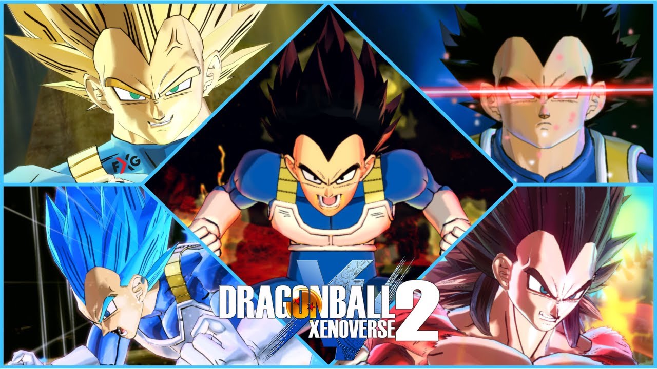 Лучшие кастомные трансформации ВЕГЕТЫ! Моды Dragon Ball Xenoverse 2