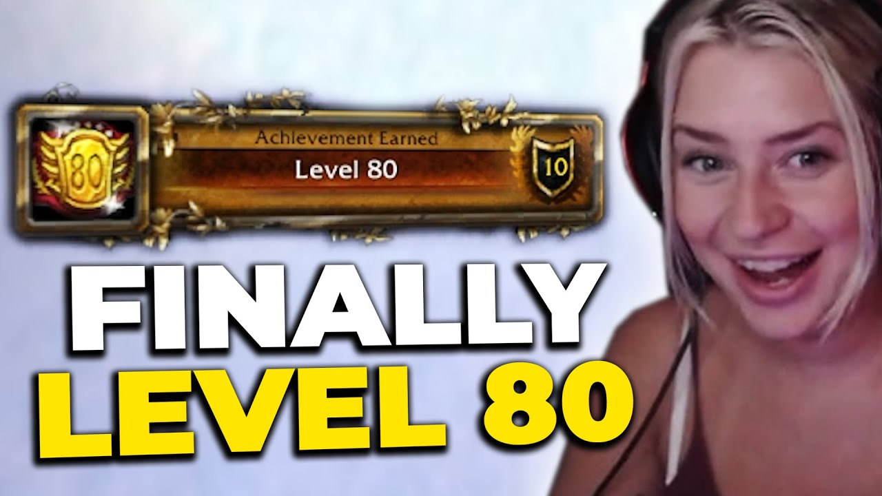 I HIT LEVEL 80 IN WRATH CLASSIC