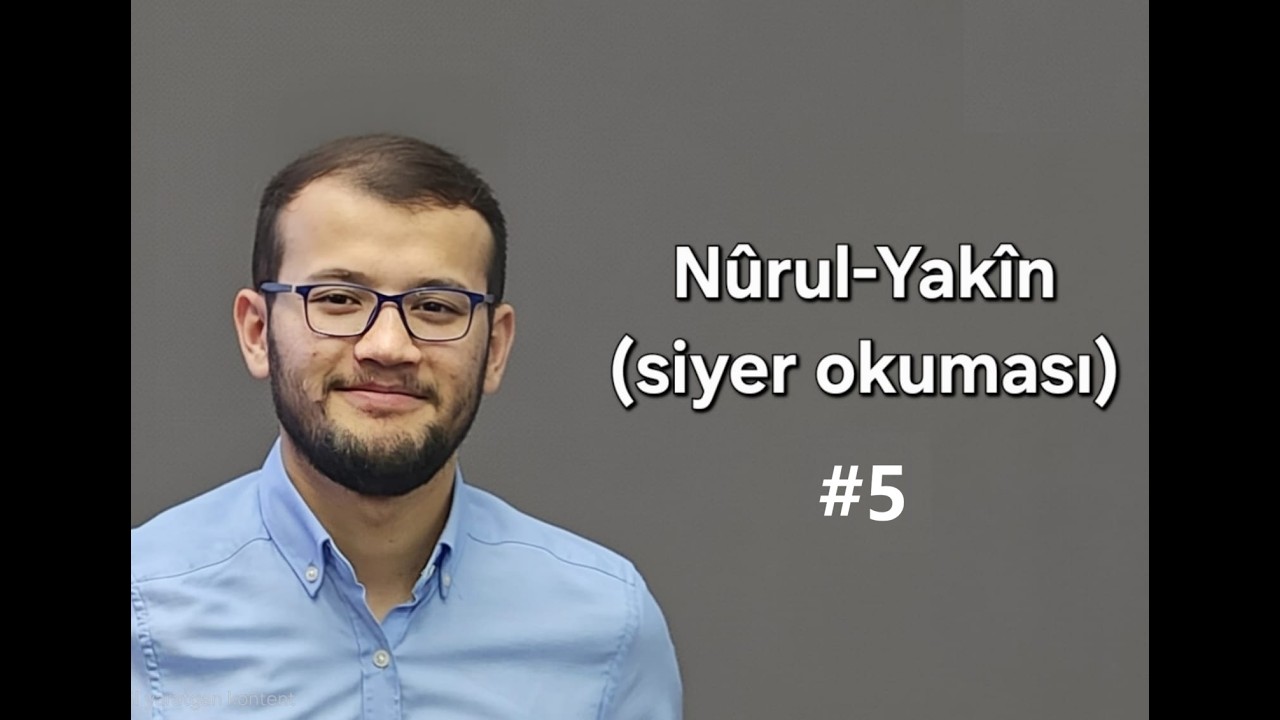 Siyer Dersi 5: Hatice Annemizle Evliliği ve Kabe'nin onarılması