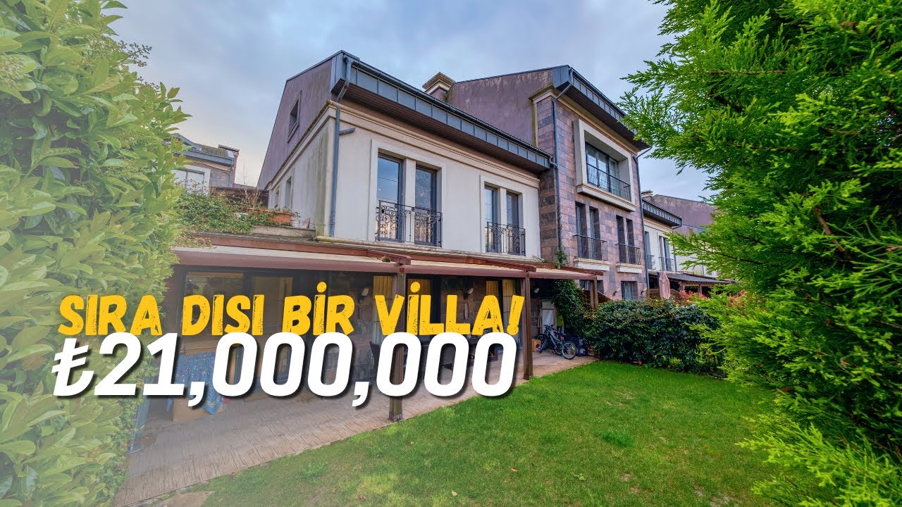 ZEKERİYAK&Ouml;Y'DE SIRA DIŞI BİR VİLLA! | KW Team Ashiyan Realty
