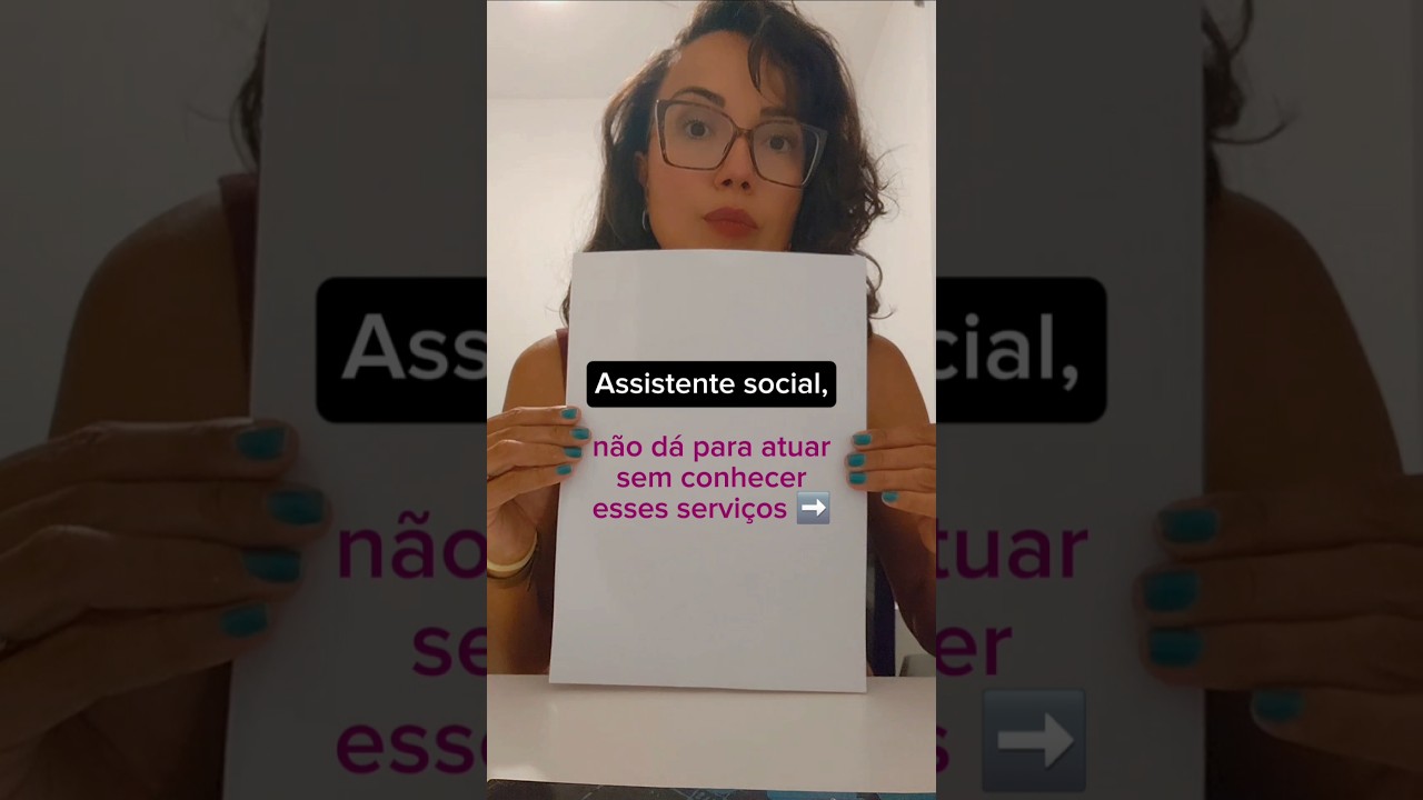 Assistente social precisa conhecer esses servi&ccedil;os ⚠️ #assistentesocial